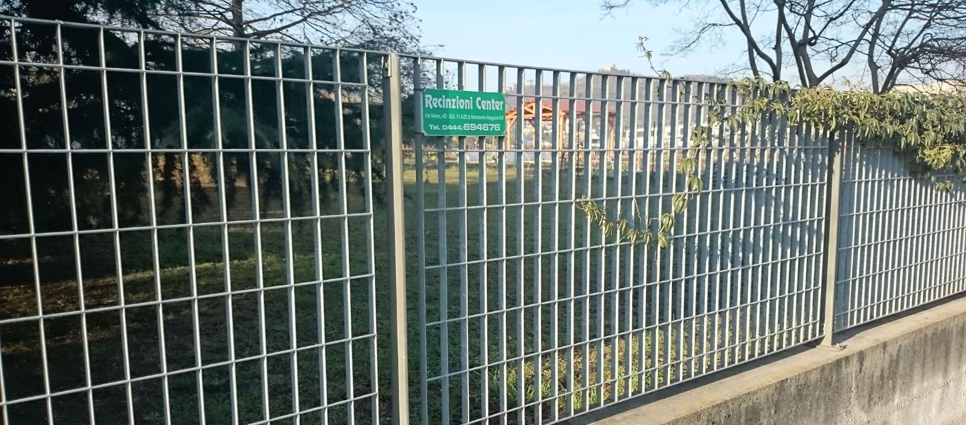 Recinzioni a pannelli modulari in rete elettrosaldata