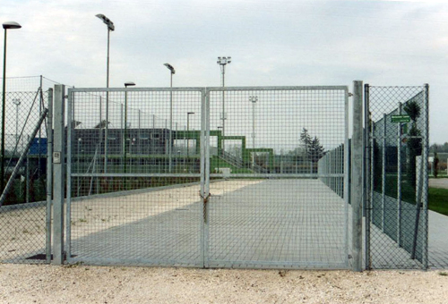 Cancelli per impianti sportivi